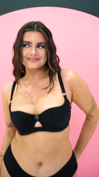 Boost Me Up Padded Balcony Bra Black &pound;32