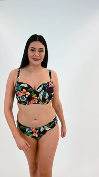 Cuba Libre - Bandeau Bikini Top Classic Brief