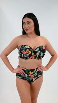 Strapless High Waist