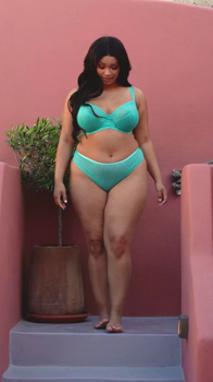 Lace Daze Balcony Bra Blue Lagoon &pound;35, Lace Daze Brazilian Blue Lagoon &pound;19