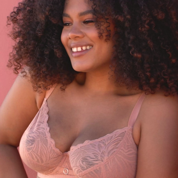 Lace Daze Balcony Bra Latte Beige &pound;35, Lace Daze Brazilian Latte Beige &pound;19