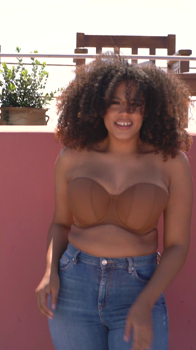 Luxe Strapless Bra Caramel &pound;37