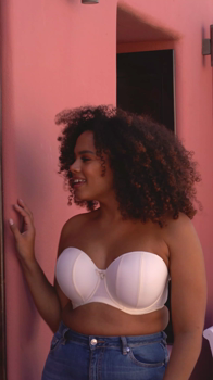 Luxe Strapless Bra Ivory