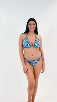 Mykonos - Blue print Bikini Triangle Top &pound;32 $65 &euro;50 String Brief &pound;22 $40 &euro;34
