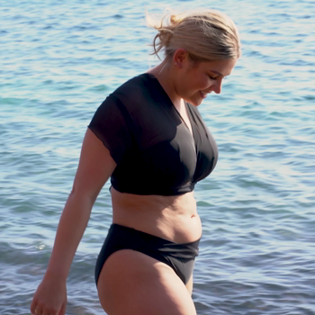 Bandeau Bikini Black &pound;43 & Bikini Brief Black &pound;21