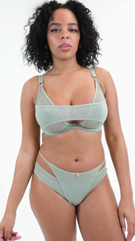 Peep Show in Sage Green