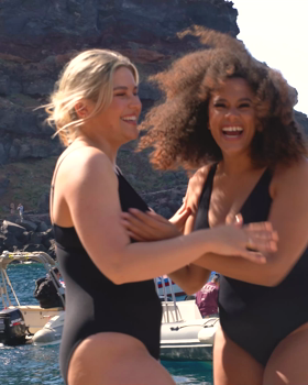 Twist and Shout Non Wired Swimsuit Black &pound;55