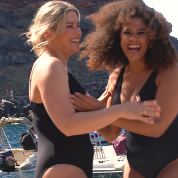 Twist and Shout Non Wired Swimsuit Black &pound;55