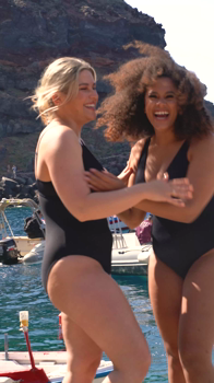 Twist and Shout Non Wired Swimsuit Black &pound;55